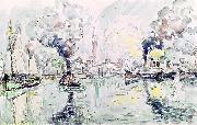 Paul Signac Cherbourg oil